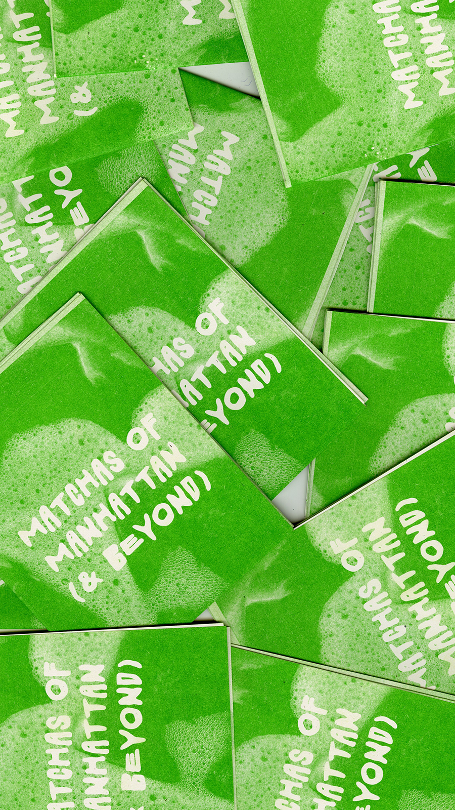Matchas of Manhattan Riso Zine